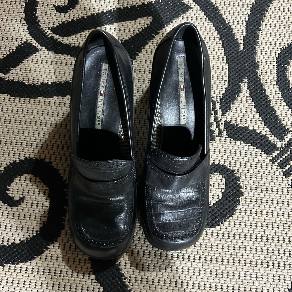Tommy Hilfiger Black Heels